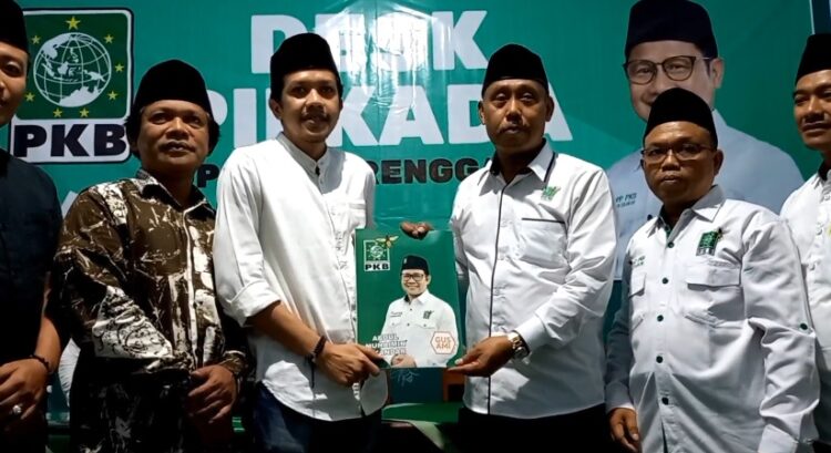 Wakil Bupati Petahana Kembali Daftar Pilkada 2024 ke PKB Trenggalek