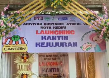 Diknas Kota Kediri Melounching Kantin Kejujuran Sekolah se Kota Kediri