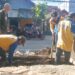 Musim Kemarau, Dinas PUPR Kota Kediri Bersihkan Tumpukan Waled Drainase