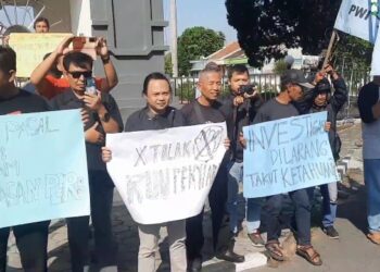 Ancam Kebebasan Pers, PWI AJI dan IJTI Kediri Tolak Revisi RUU Penyiaran
