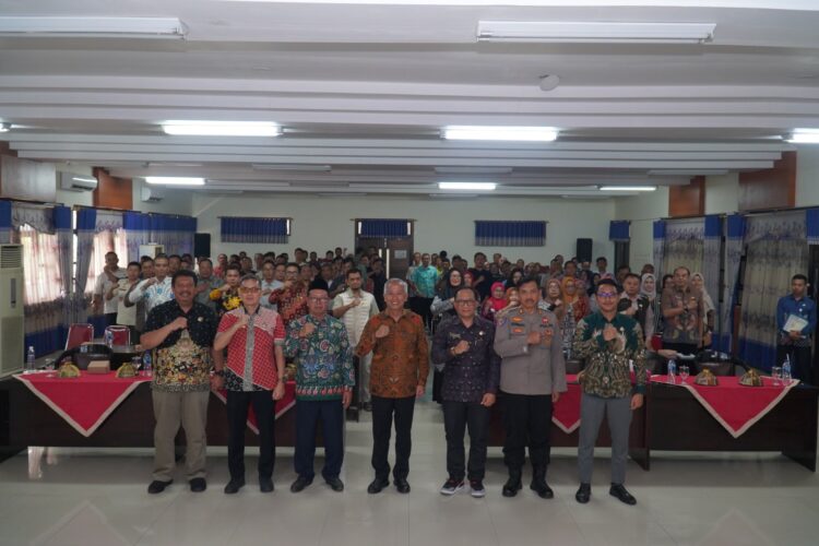 Pj. Bupati Handoko Buka Sosialisasi Hasil Survei Penilaian Integritas (SPI) Tahun 2023