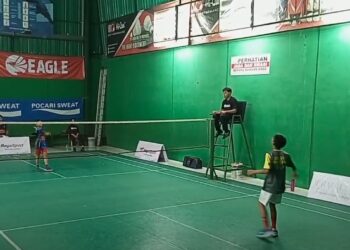 Animo Tinggi, Peserta Kejurkot Bulutangkis Kota Kediri Meningkat Signifikan