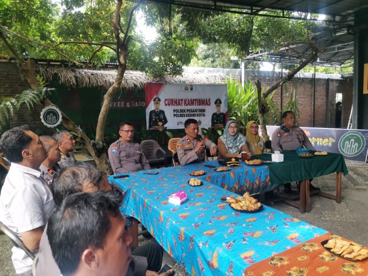 Curhat Kamtibmas Polsek Pesantren Kota Kediri