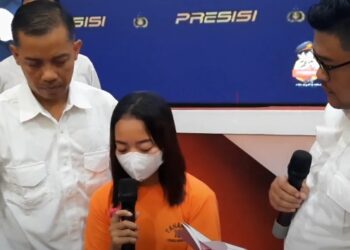 Ibu Muda Diringkus Dalam Operasi Sikat Semeru 2024 di Kota Kediri