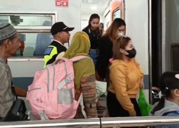  Libur Sekolah, Penumpang di Stasiun Kediri Naik 30 Persen
