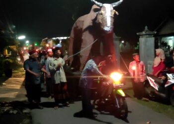 Rayakan Hari Lahir Pancasila Pemkot Blitar Bedol Pusaka dan Pawai Lampion