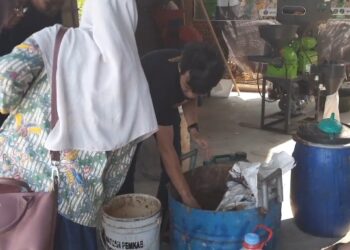Olah Limbah Kurban Jadi Pupuk Cair dan Pestisida Alam di Trenggalek