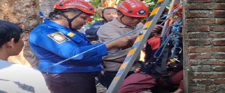 Wanita Paruh Baya di Tulungagung Nekat Mengakiri Hidup Di Dalam Sumur  Di Duga Prustasi Dengan Penyakit Menahun Yang Di Deritanya