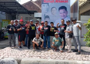Relawan Dirikan Posko Pemenangan,Tomi Gandhi Siap All Out Maju Cawawali Kota Blitar