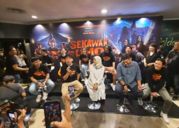 Sekawan Limo Film Bayu Skak Bergenre Horor dan Komedi, Disambut Antusias Di Kediri
