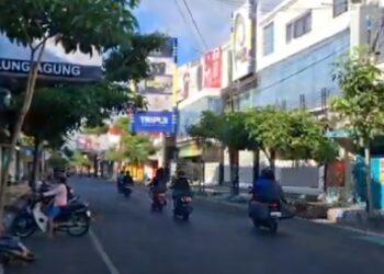 Satpol PP Sterilkan Jalan Protokol Dari PKL Yang Sering Picu Kemacetan