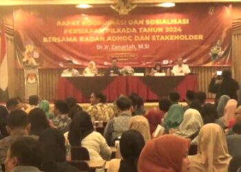 KPU Kota Kediri Targetkan 80 Persen Angka Pemilih Dalam Pilkada Serentak