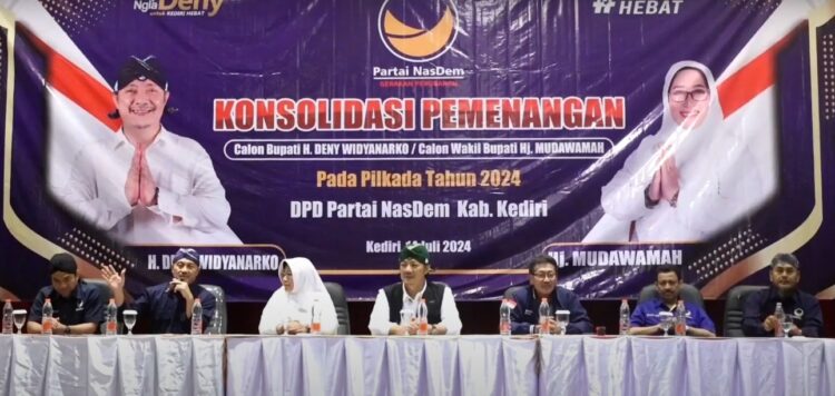  Nasdem Gelar Rakor Konsolidasi Pemenangan Bacabup Deny Widyanarko – Mudawamah
