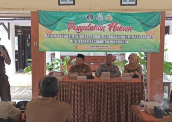Tingkatkan Kesadaran Hukum Pemkab Blitar Gelar Penyuluhan Hukum Kepada Masyarakat.