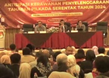 KPU Kota Kediri Gelar Pembekalan Antisipasi Kerawanan Pilkada 2024