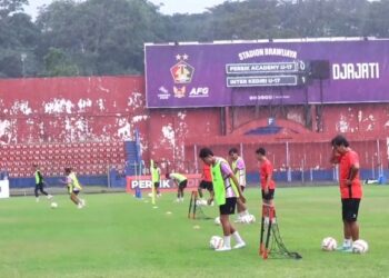 Evan Dimas Jalani Latihan Perdana Bersama Persik Kediri
