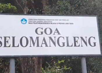 Goa Selomangleng Tetap Menjadi Tempat Favorit Liburan Sekolah