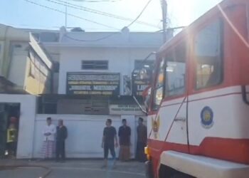 Kebakaran Melanda Salah Satu Rumah Di Ponpes Lirboyo Kediri