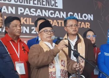 Daftar Cabup Ke KPU Bersama Cawabup Haji Beky, Rijanto : Masih Banyak Yang Perlu Dibenahi
