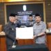 Pj. Bupati Nganjuk Hadiri Paripurna DPRD Nganjuk tentang Kesepakatan bersama Terhadap Rancangan Kebijakan Umum APBD (KUA), Prioritas dan Plafon Anggaran Sementara (PPAS) Tahun Anggaran 2025