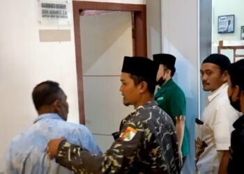 Anggota Ansor Datangi Polres Trenggalek, Minta Kejelasan Penanganan Kasus Kyai Cabul