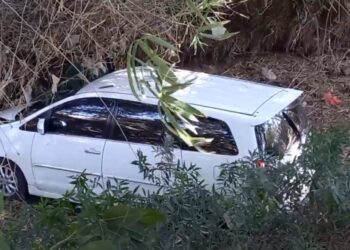 Mobil Mantan Camat Di Trenggalek Terjun Ke Sungai