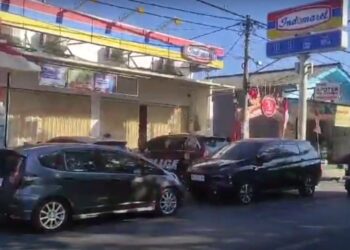 Minimarket Di Jalan Raung Kota Kediri Disatroni Perampok