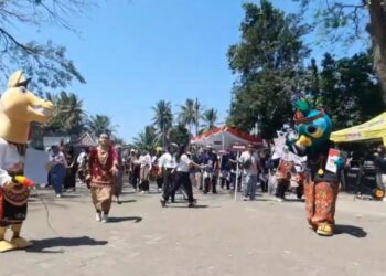 Kirab Maskot Pilkada 2024 Telah Sampai di Kabupaten Blitar