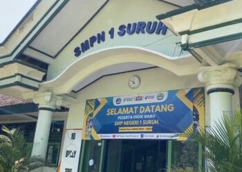 Dikpora Usulkan Perbaikan Bangunan SMPN 1 Suruh Trenggalek Pada Tahun Depan