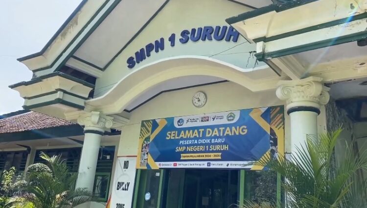 Dikpora Usulkan Perbaikan Bangunan SMPN 1 Suruh Trenggalek Pada Tahun Depan