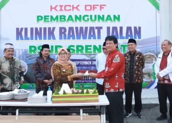 Bupati Blitar Hadiri Kick Off Pembangunan Klinik Rawat Jalan RSUD Srengat