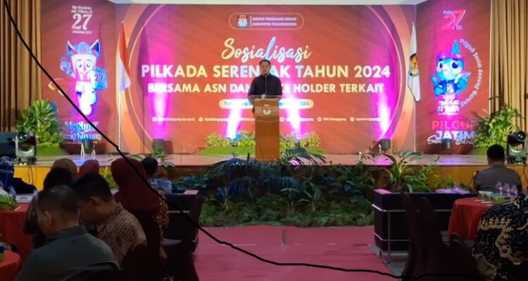 Sosialisasi Pilkada, Pada ASN Dan Kepala Desa, Berharap Partisipasi Pemilih Lebih 80 Persen