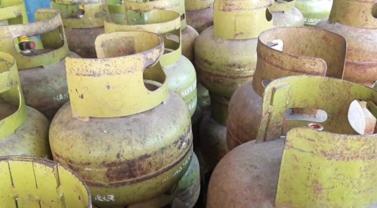 Polres Blitar Kota Bersama Disperindag Kota Blitar Sidak Laporan Kelangkaan LPG