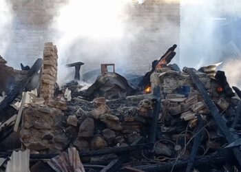 Toko Produsen Jajanan Di Trenggalek Terbakar