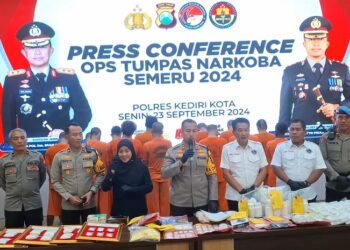 Sebanyak 14 Pelaku Peredaran Narkoba dan Obat Keras Diringkus Polisi