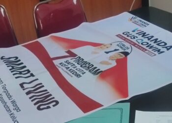 Alat Peraga Kampanye Dirusak, Tim Hukum Paslon Vinanda – Gus Qowim Lapor Bawaslu