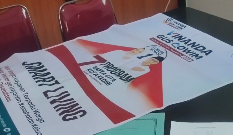 Alat Peraga Kampanye Dirusak, Tim Hukum Paslon Vinanda – Gus Qowim Lapor Bawaslu