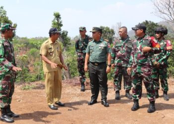 Danrem 082 Citra Panca Yudha Jaya Pantau Langsung TMMD 122 Kodim 0809 Kediri