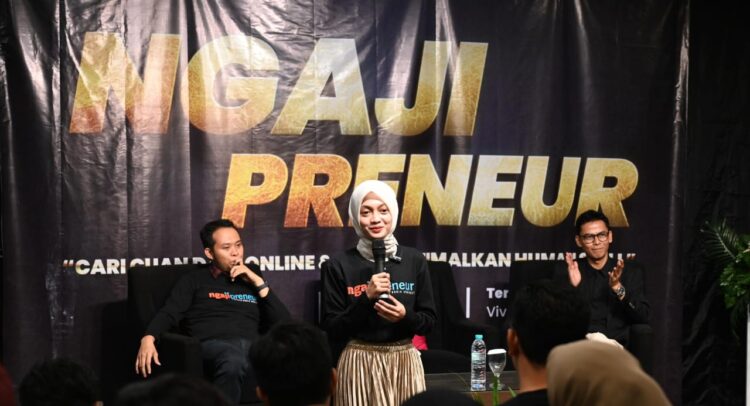 Ratusan Entrepreneur Muda Dukung Vinanda-Gus Qowim di Pilkada Kota Kediri 2024