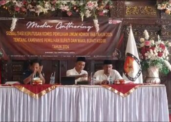 KPU Kabupaten Kediri Mulai Persiapan Debat Publik Perdana Pilbup Kediri