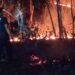 Kebakaran Lahan Hutan, Dekat Pemukiman Warga