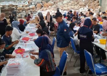 KPU Kota Kediri Mulai Lakukan Sortir dan Lipat Surat Suara Pilwali