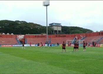Jeda Kompetisi, Persik Kediri Terus Tingkatkan Kondisi Fisik