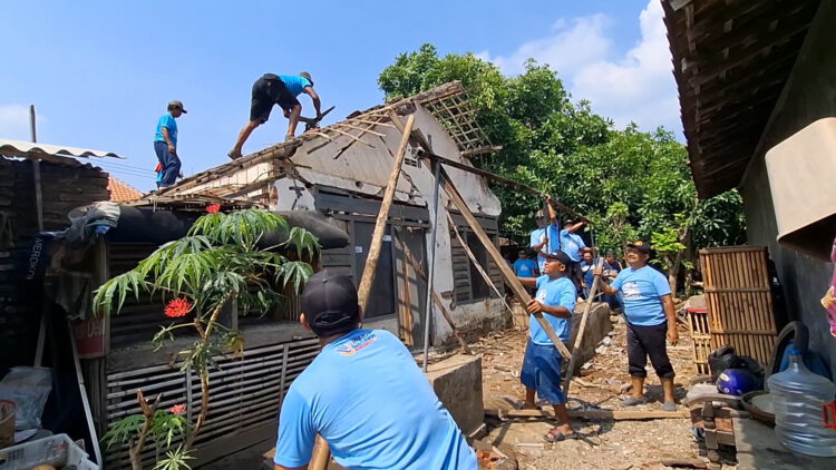 Rumah Rohman Yang Rusak Parah Akhirnya Segera Dibangun