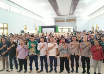 Gelar Simulasi Tungsura, KPU Kabupaten Kediri Targetkan 75 Persen Partisipasi Pemilih