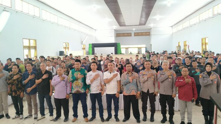 Gelar Simulasi Tungsura, KPU Kabupaten Kediri Targetkan 75 Persen Partisipasi Pemilih