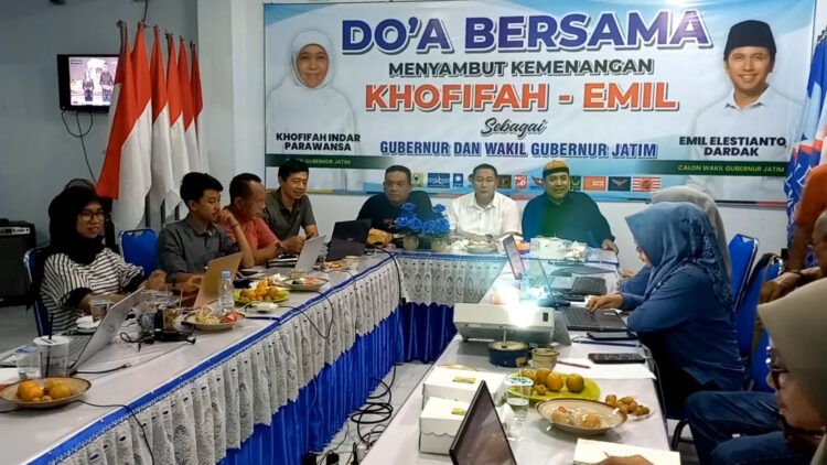 Pasangan Khofifah-Emil Unggul di Trenggalek
