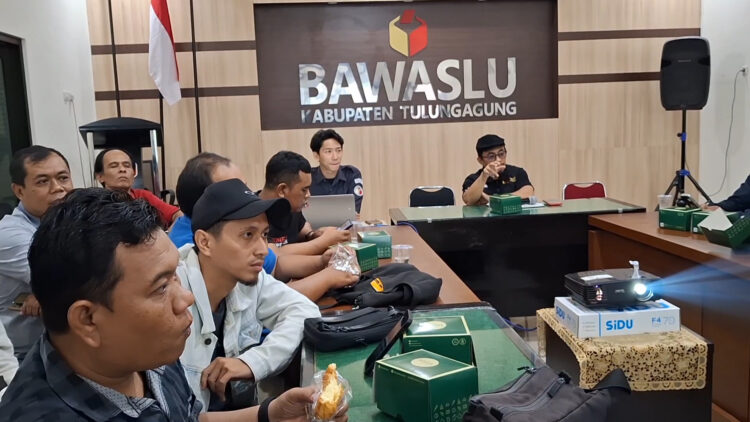 Bawaslu Tulungagung, Dalami Dugaan Pelanggaran Netralitas Seorang Kades 