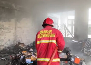 Gudang Kampus UIN Satu Tulungagung Mengalami Kebakaran