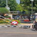 Portal Jembatan Semampir Kediri Kembali Roboh Untuk yang Keenam Kalinya